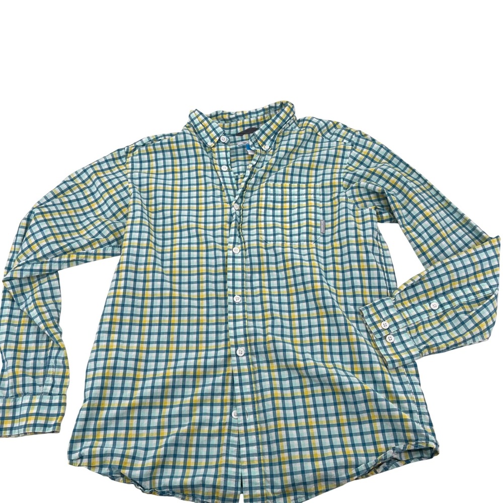 Columbia Sportswear Men's Plaid Button‎ Down Shirt Long Sleeve Casual Size M